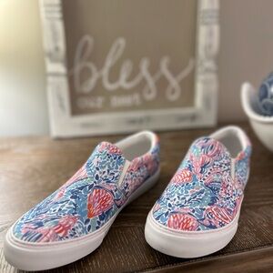 Lilly Pulitzer canvas shoes